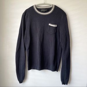 Men’s Rag & Bone Navy Blue Sweater